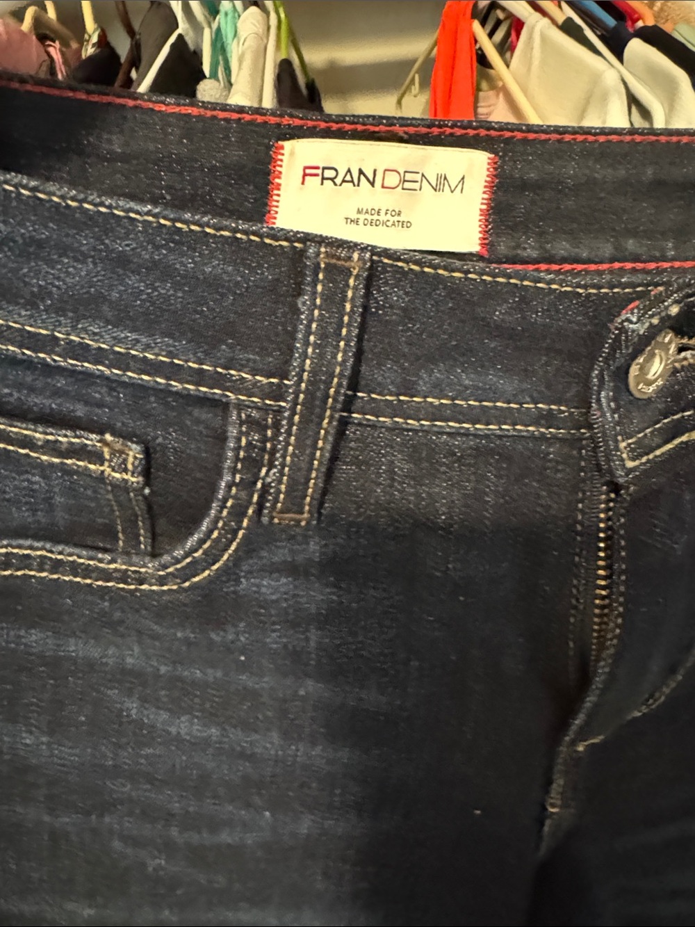 FRAN Denim Women's Dark Blue Boot Cut Jeans